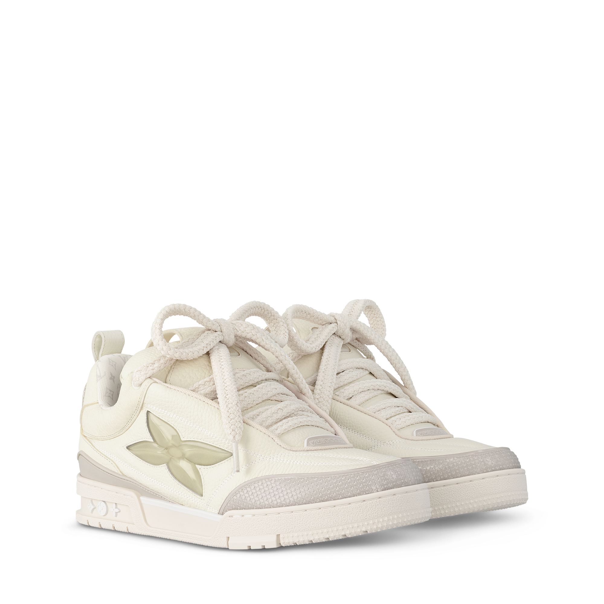 LOUIS VUITTON スニーカー EUR 7 ホワイト/シルバー LOUIS VUITTON ルイヴィトン スニーカー フロントローライン